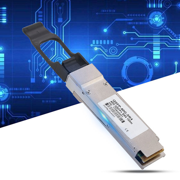 QSFP-40G-SR4 150M 10 Gigabit Multimode Dual Fiber Transceiver Optisk Modul