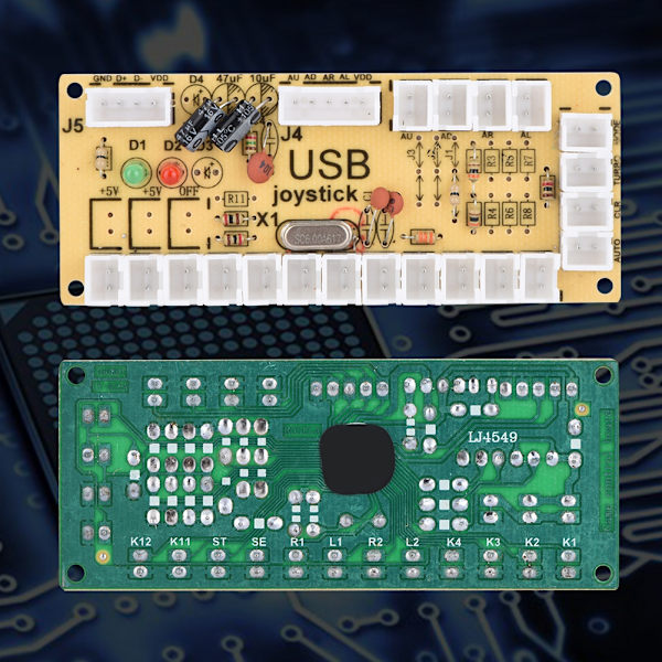 Zero Delay Arcade USB Encoder PC till Joystick Button DIY Kit