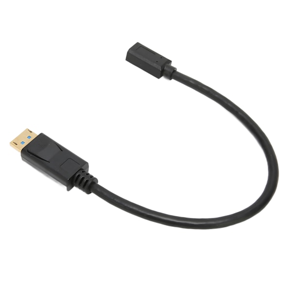 DP-uros naar Mini DP-naaras -kaapeli 8K 60Hz 4K 144Hz 32,4 Gbps 30 cm pituinen Displayport-kaapeli 1.4 tietokoneelle
