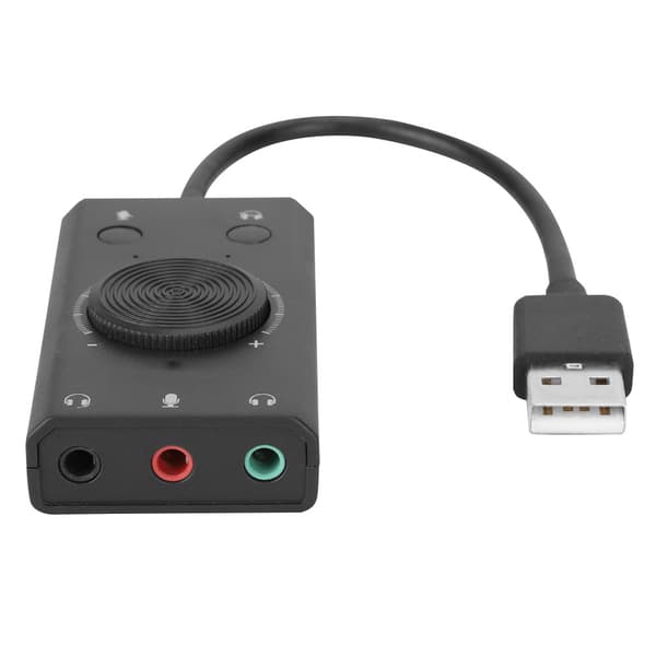 Ekstern USB-lydkort Adapter Fri Drive Uafhængig Lydkort til Bærbar Computer Notebook