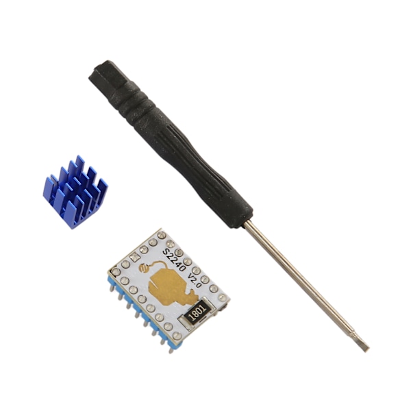 Stegmotor Driver S2240 V2.0 SPI 256 Underavdelning 3A IFS 2.1A IRMS 4.5V till 36V TMC2240ATJ Chip Stepper Motor Driver