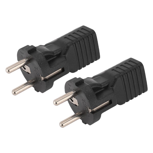 2-pack  till 5-15R strömadapter hane till hona Plug and Play  till  strömomvandlare