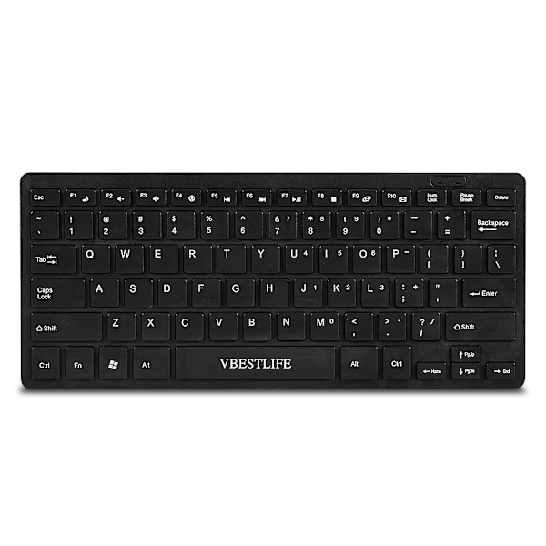 VBESTLIFE 2.4G trådløst tastatur + mus-sæt Keypad Ultra-Slim til Apple iOS Android PC bærbar computer