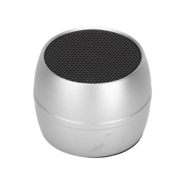 Mini Bluetooth-högtalare IP67 Vattentät USB-laddning Inbyggd mikrofon Bärbar trådlös högtalare för duschrum Bil Silver