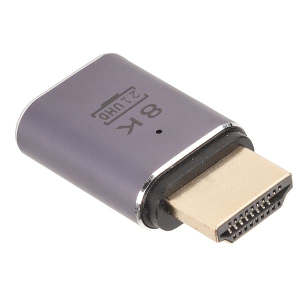 HD Multimedia Interface Adapter Han til Hun 8K HD Multimedia Interface Kobling til HDTV'er Projektorer Skærme