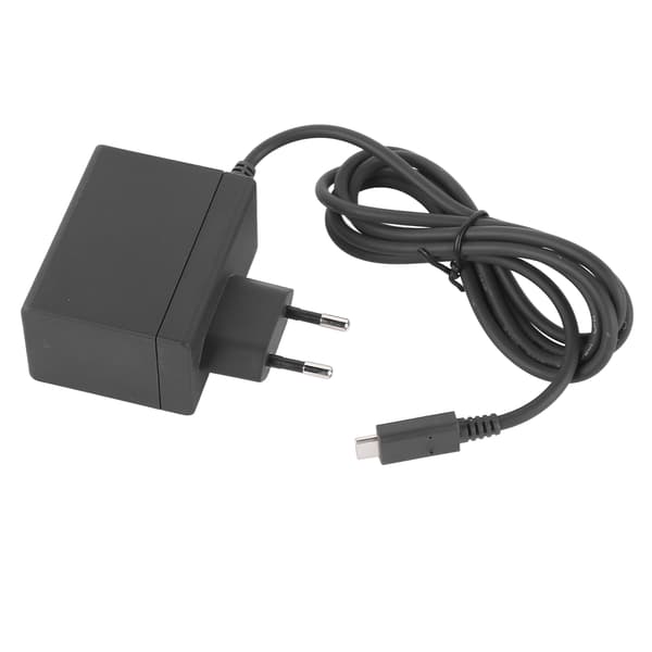AC-adapterlader, hurtiglading USB C-kabel, spillkonsoll strømforsyning lader for Switch  100‑240V