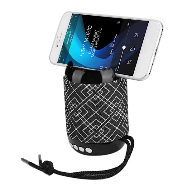 3528 Mini Bluetooth-kaiutin, kannettava langaton subwoofer, jossa korttipaikka matkapuhelimelle ja tabletille
