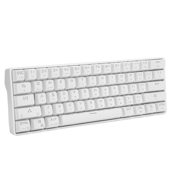 Mekanisk tangentbord 61 tangent BT5.0 USB Dual Mode Blå switch Gaming RGB Datortillbehör DK61