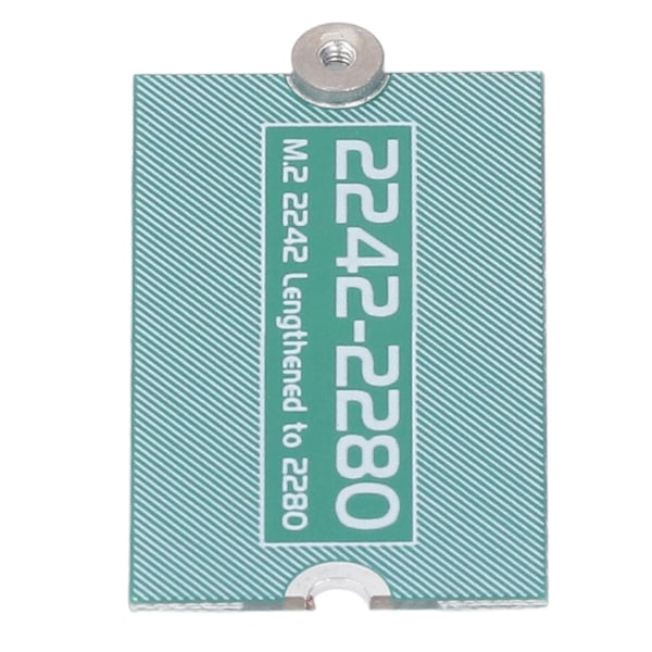 M.2 NGFF NVMe Lengdeforlengelsesadapter Brakett PCB M.2 SSD Forlengelsesbrakett Kortplate for 2242 til 2280