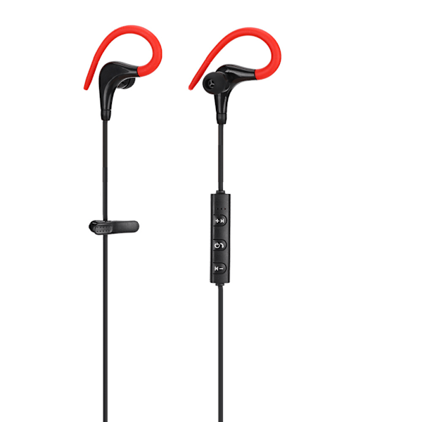 Trådlösa Bluetooth ergonomiska öronsnäcka headset in-ear stereo sport hörlurar