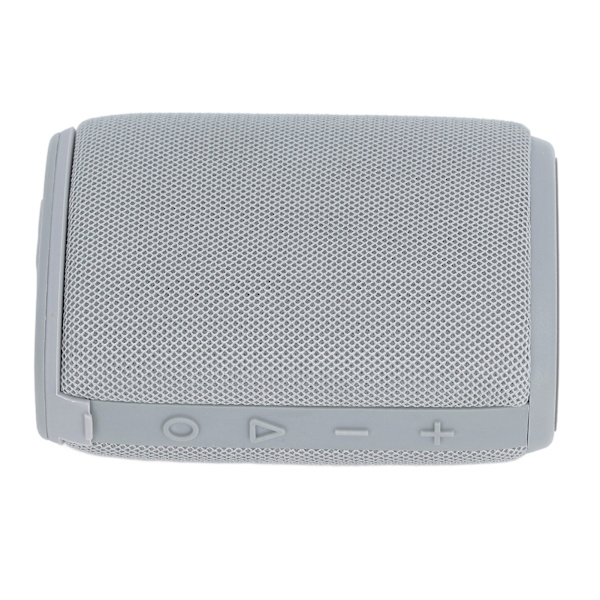Bluetooth 5.0 -kaiutin, IPX7-vedenkestävä, 1000 mAh:n ladattava, stereokaiutin, kannettava langaton kaiutin matkoille, patikointiin, toimistoon, harmaa
