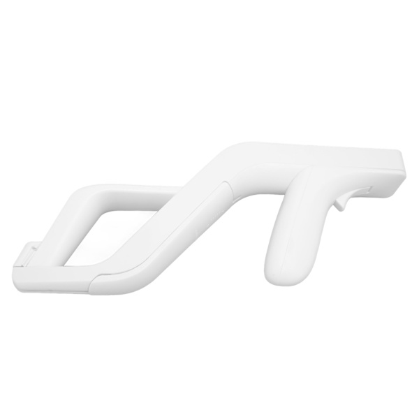 Gamepad Light Gun Ridsefast Stabil Reducere Oboseala Light Gun pentru Controler Wii Alb Alb