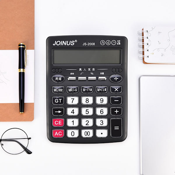 Student Handheld Function Calculator Portable Electronic Calculator School Office