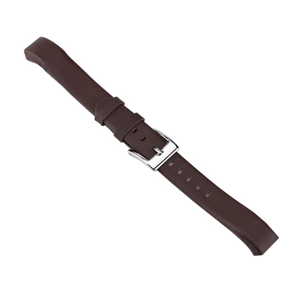 Læderrem til smartwatch, kompatibel med Fitbit Alta (brun)