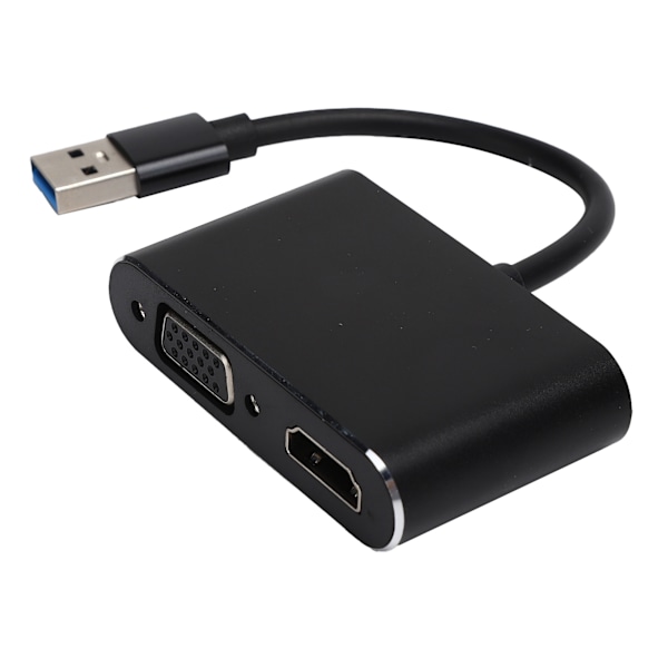 USB3.0 - High Definition Multimedia Interface VGA -sovitin 2-in-1 HD -tietokoneen muunnin 1080P