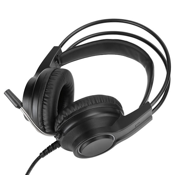 Gaming Headset 7.1 Surroundljud Brusreducerande Mikrofon USB RGB-ljus för PC/PS4 V9000