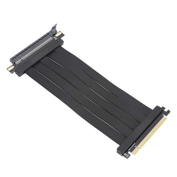 PCIE 4.0 X16 -jatkokaapeli 180 astetta 26 Gt/s 7,9 tuumaa pitkä kullattu GPU-jatkokaapeli RTX3090 RTX3080ti RTX3070 -malleille