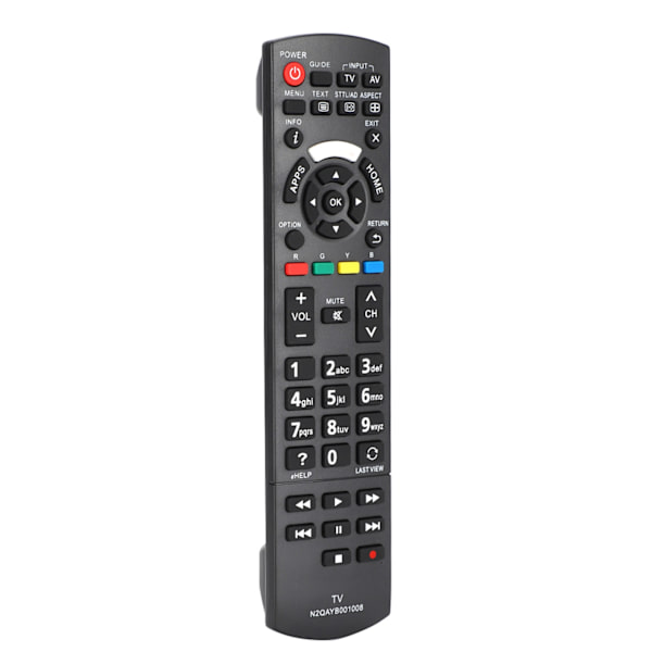 LCD TV-fjärrkontroll säkerhetsersättning tillbehör för N2QAYB001008 svart