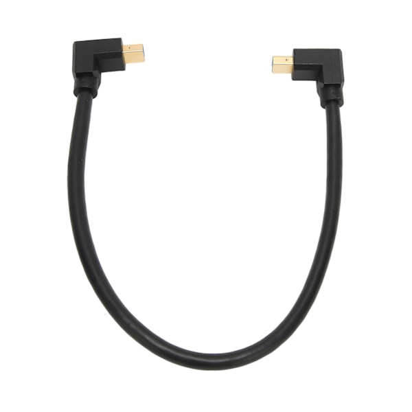 Mini DP - Mini DP -kaapeli Displayport 1.4 uros - uros 8K 60HZ 4K 144HZ 90 asteen suorakulma kyynärpää Displayport -kaapeli