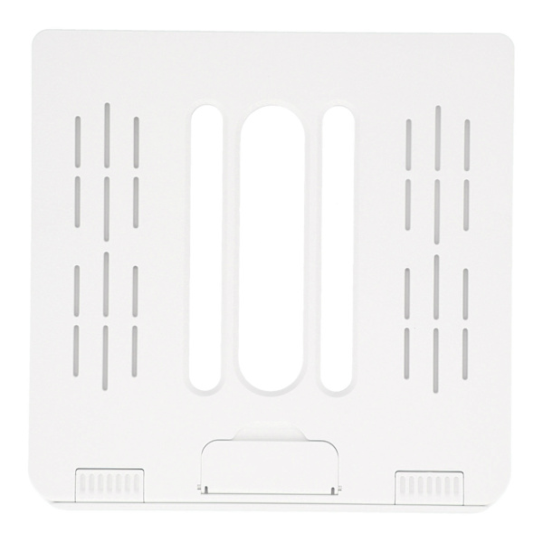Tablet Stand Multifunksjonell Intelligent Løftbar Folding Varmespredningsbrakett for Bærbar PC Smarttelefoner Hvit