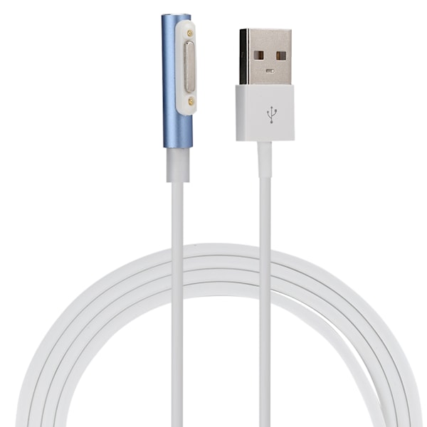 1m/3,3ft magnetisk lysande laddningsdatakabel kraftledning för Sony Xperia Z1/Z2/Z3Blå