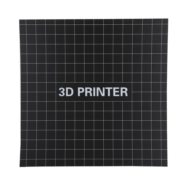 CR-10/10S Genanvendelig 300 x 300mm Hot Bed Platform Sticker Sort 3D Printer Tilbehør