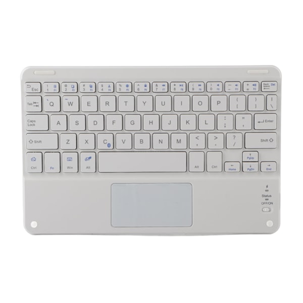 Bærbar 9in Bluetooth Touchpad Tastatur Saks Design Ultra Slim Bluetooth Tastatur