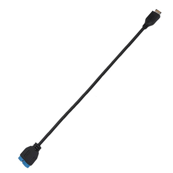 USB3.1 Type-E - IDC20P -sovitinkaapeli ASUS/Micro-Star/Gigabyte emolevyille