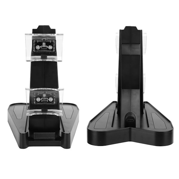 Spel Gamepad Bracket Dubbel Dock Laddare Laddningsstativ Tillbehör för PS5 Controller