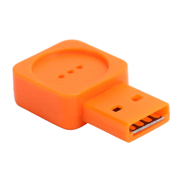 Mini USB bærbar stemmechat kondensatormikrofon til lydindgangsoversættelse og stemmesøgningOrange