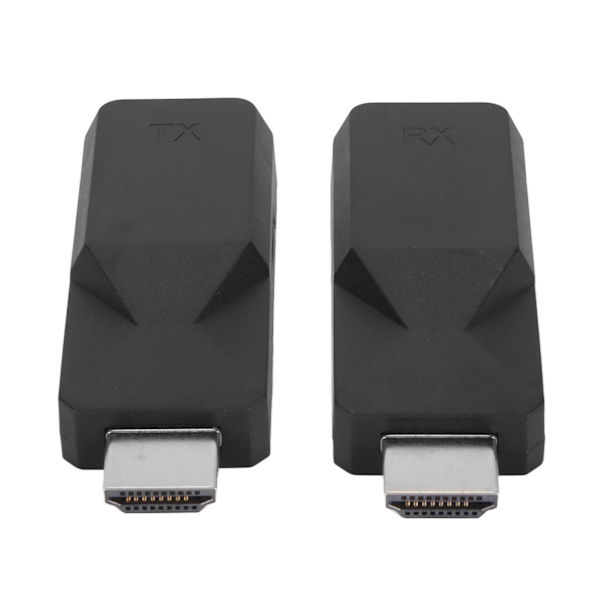 HD-förlängare 65,6 yards förlängning ABS-skal Plug and Play Bärbar HD Ethernet-förlängare för övervakningsdator