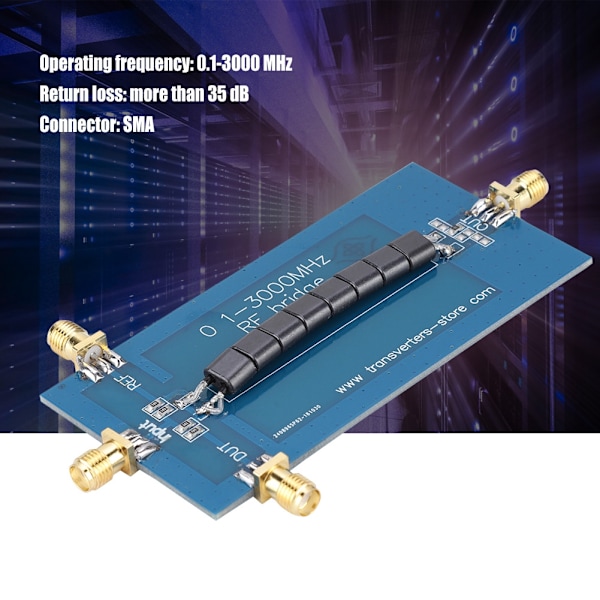 0,1-3000MHz RF SWR Reflektionsbro-kort Antenneanalysator VHF UHF VSWR Returtab