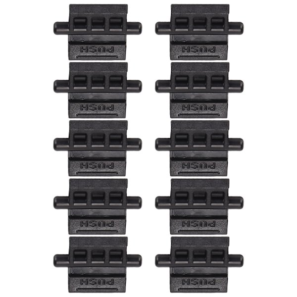 10 st Walkie Talkie tryckknapp batterilås håll för Baofeng UV5R Uv 5R UV5RA UV5RE BFF8HP