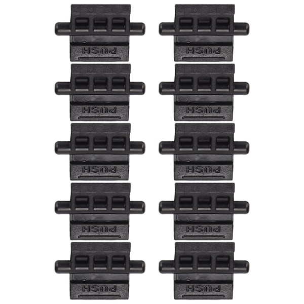 10 stk Walkie Talkie trykknapp Batterilås Hold for Baofeng UV5R Uv 5R UV5RA UV5RE BFF8HP