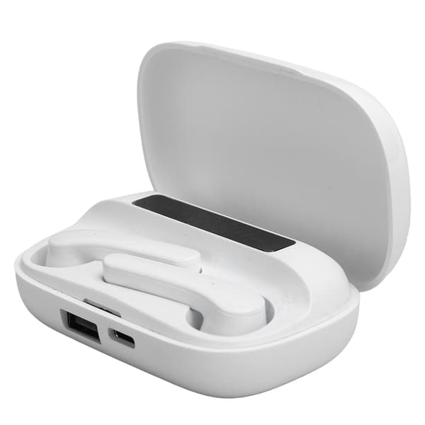 TWS trådløse Bluetooth-headset Bluetooth 5.0 Touch Control Digital Sports Stereo EarphoneWhite V20