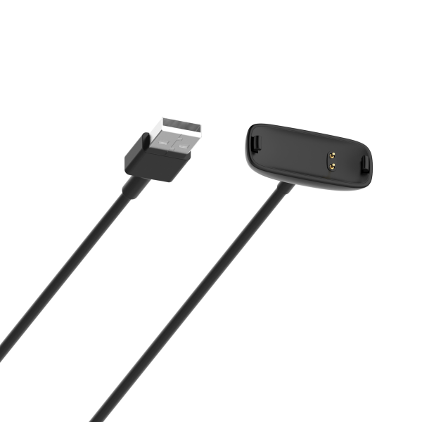 2 stk. lader kompatibel med Fitbit Inspire 2 / Fitbit Ace 3, erstatning USB-ladedokkingstasjon ladekabel lader