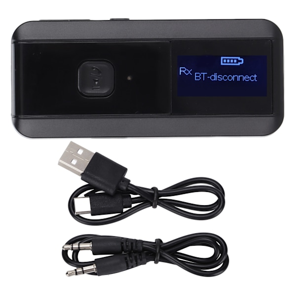 C29 Bluetooth 5.0 Sender Modtager 2 I 1 LED-skærm Trådløs Bluetooth-adapter