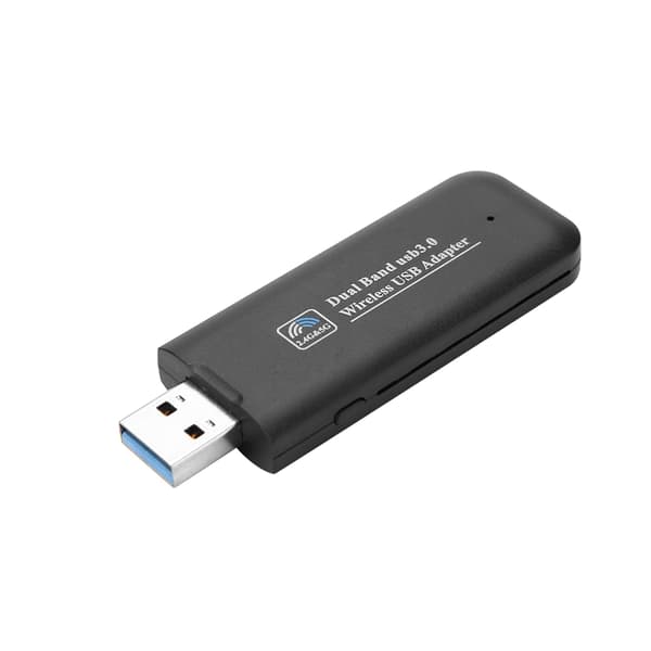 USB3.0 1200M 2.4G 5G Trådløst netværkskort Dual Network Band Wifi Adapter til Windows/Linux/MAC