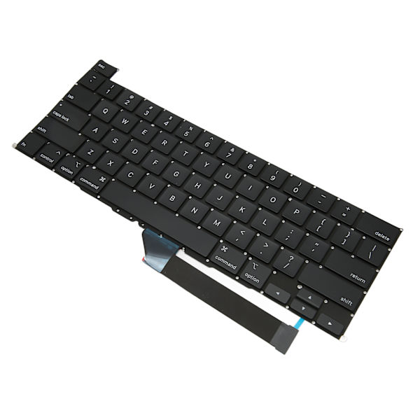 Bærbar tastatur Praktisk holdbar A2141 tastaturudskiftning til OS bærbar computer Pro 16 tommer
