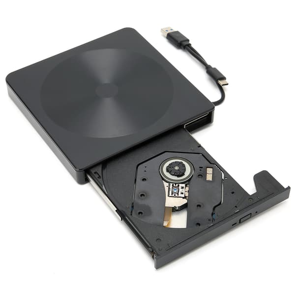MAIWO Ekstern CD-drev K523 Stum HighSpeed Læsning Dual Interface Diskbrænder til CD/VCD/DVD