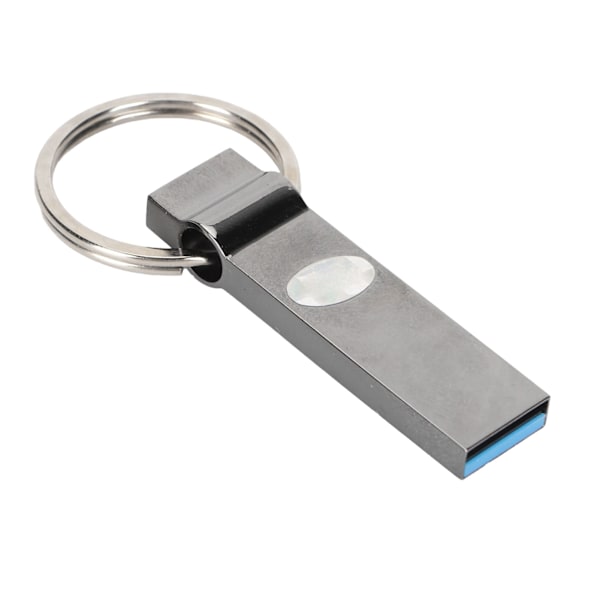 128G U-disk Hög hastighet Lagring U-disk Metall USB-minne för bil Laptop Kontor Ringtyp