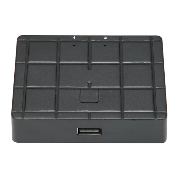 USB-delingsswitch 2 i 1 ud manuel switch hub-adapter til pc-scanner-printer