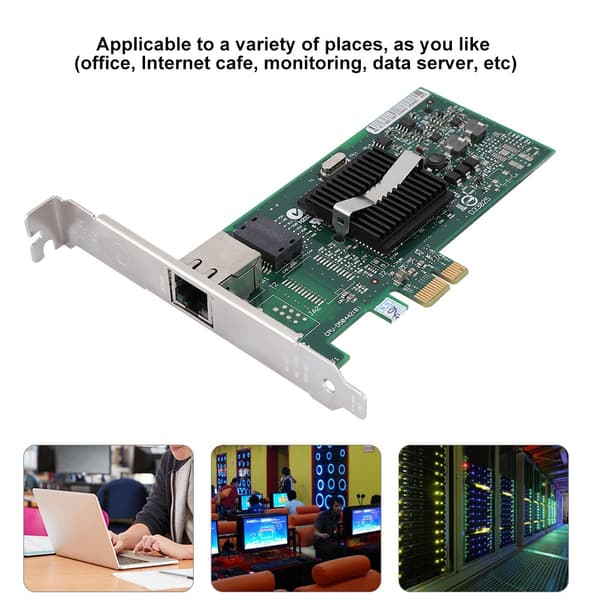 PCI-E Gigabit Server EtherneT netværkskort Adapter 100/1000 Mbps til intel EXPI9400PT