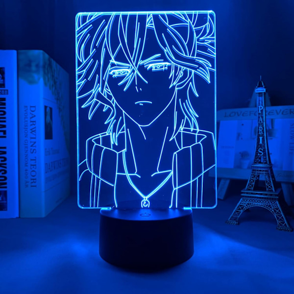 Diabolik Lovers Yuma Mukami Anime LED Lys til Soveværelsesindretning Natlys Børnefødselsdagsgave Natlys 3D Lampe Diabolik Lovers