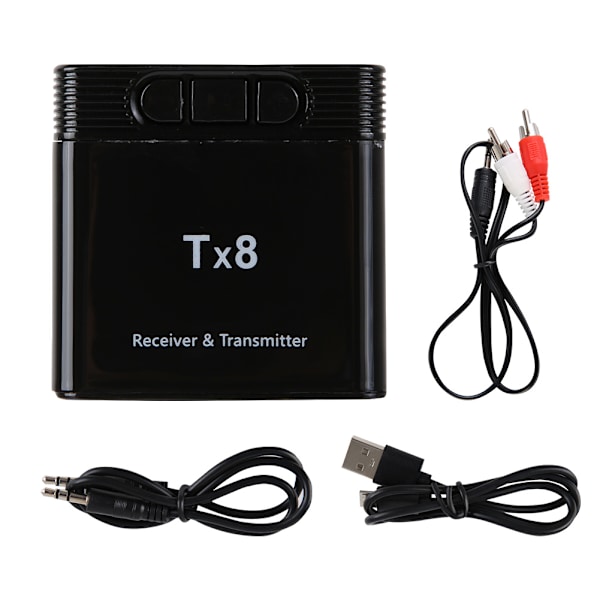 2 i 1 ABS Bluetooth 5.0 Trådløs Audio Modtager Transmitter Adapter til TV Computer