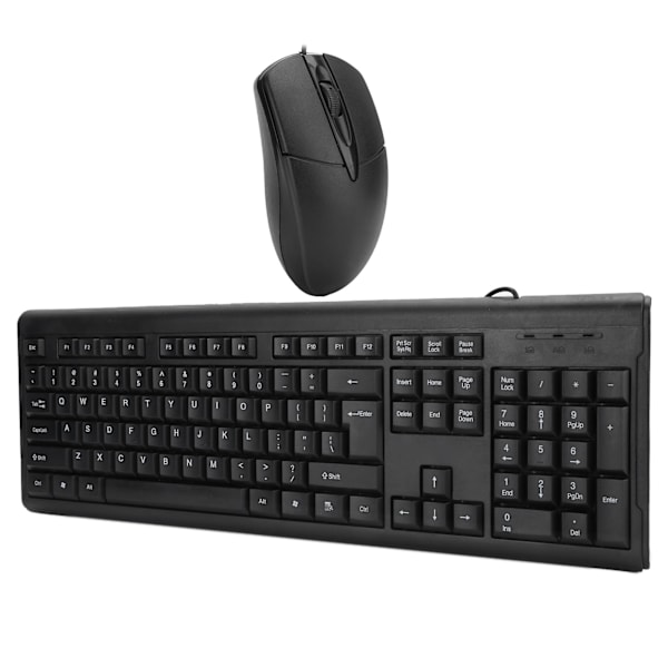 Trådlöst tangentbord och musset Combo USB 104 tangenter tangentbord för PC-dator TF500