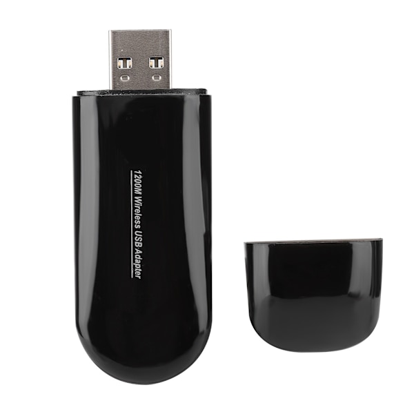 1200M Dual Band AC Trådlös Wifi Bluetooth Adapter WiFi Nätverks USB Adapter Kort