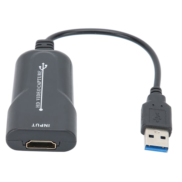 Video Capture Card 1080p HDMI til USB 2.0 3.0 til Win7/8/10/OS X10.9/Android8.0/Linux