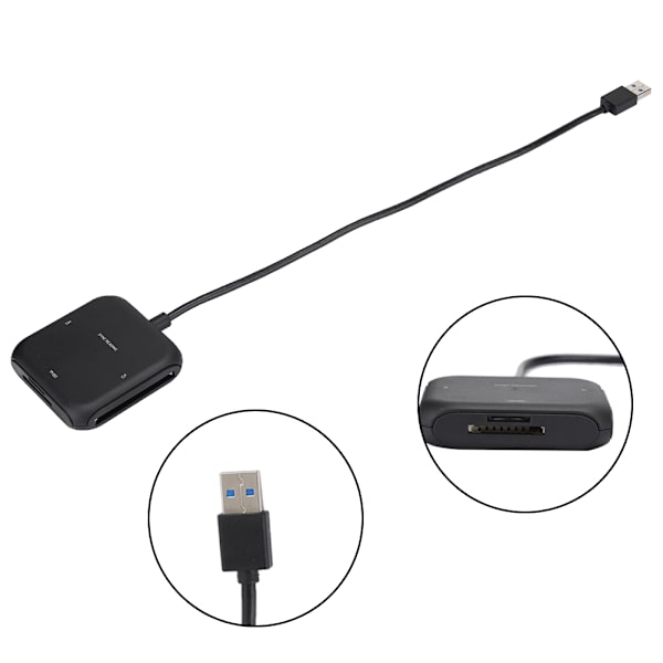 ORICO USB3.0 Multifunktionel High Speed Driver-Free Kortlæser til Windows/MAC OS/Linux