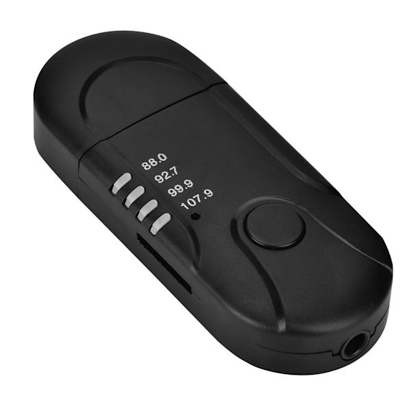 3,5 mm lydoutput bilmontering musikafspiller USB trådløs lydadapter Bluetooth-modtager